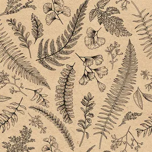 Hovedbilde Serviett Leaves and Herbs