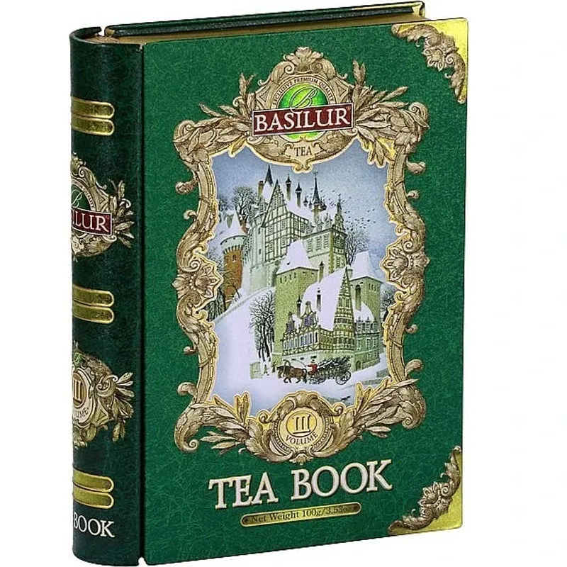 BASILUR Tea Book II. Gold Tin Caddy 100g