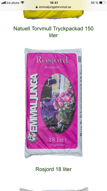 Hovedbilde Rosejord 50l