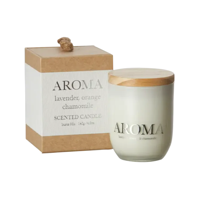 Hovedbilde AROMA Doftljus S Lavender, orange & camomile, ...