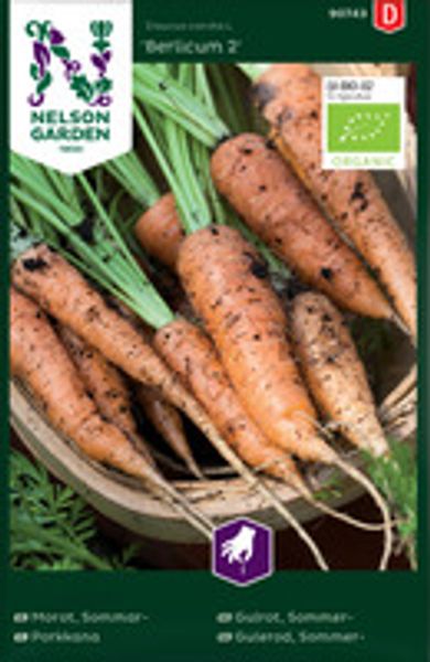 Gulrot, Sommer-, Barlicum 2, Organic