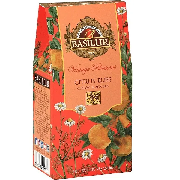 BASILUR Vintage Blossoms Floral Bouquet Packet 75g